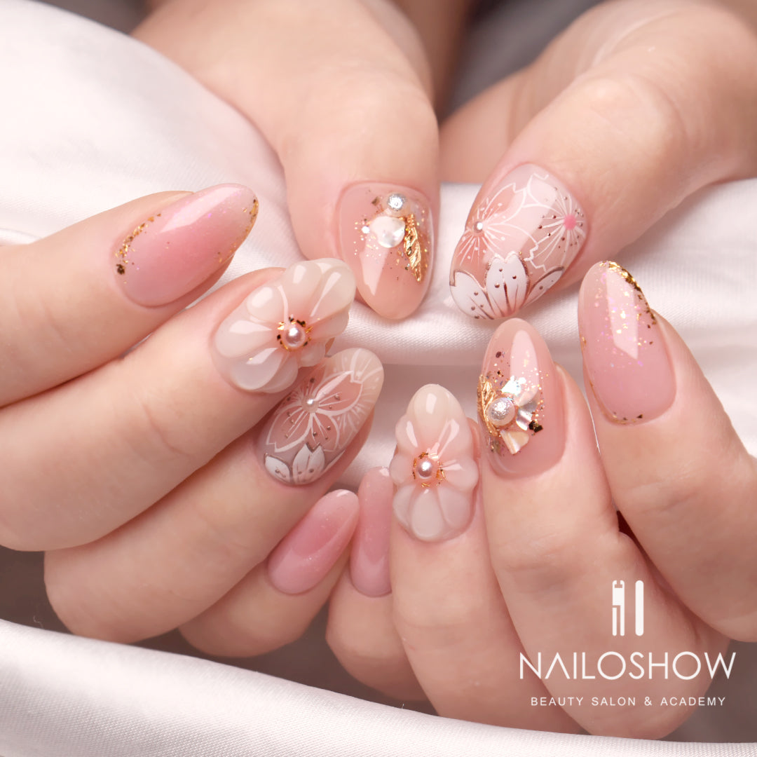 Korean Nail Art That Stuns at Weddings