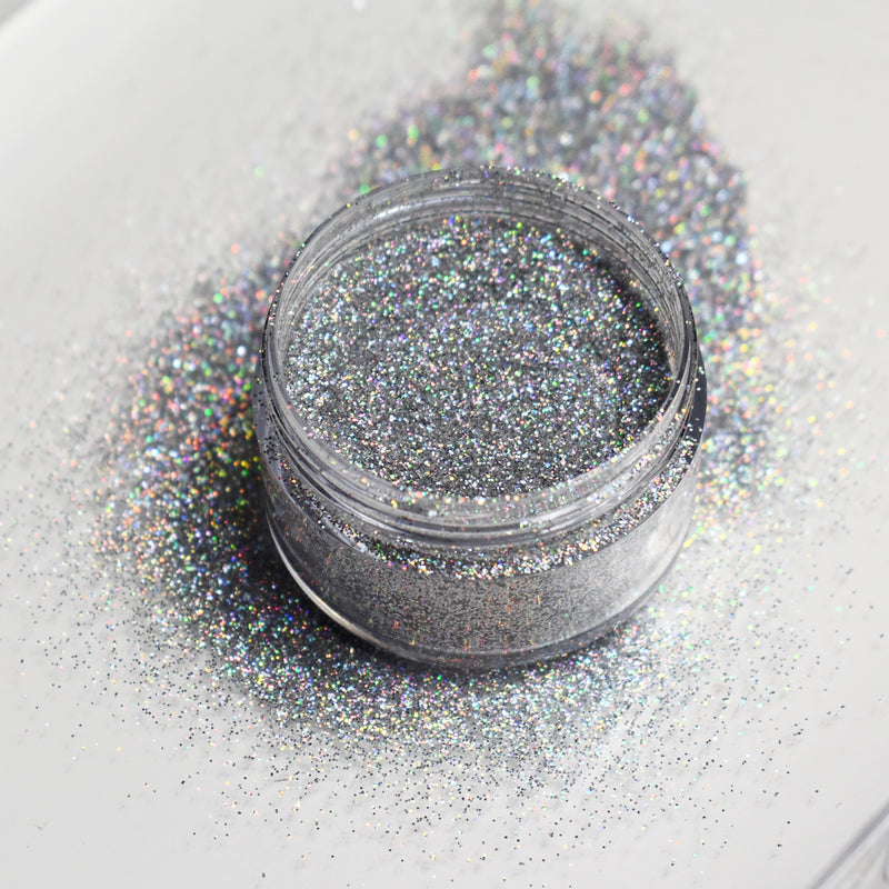N.O.T.D Holographic Marvel Silver Glitter