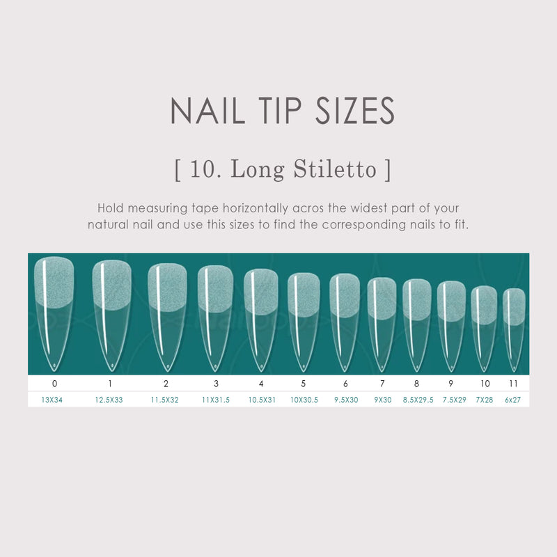 How to order Press-On Nails (Sizing & Shapes guide)