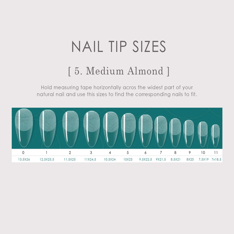 How to order Press-On Nails (Sizing & Shapes guide)