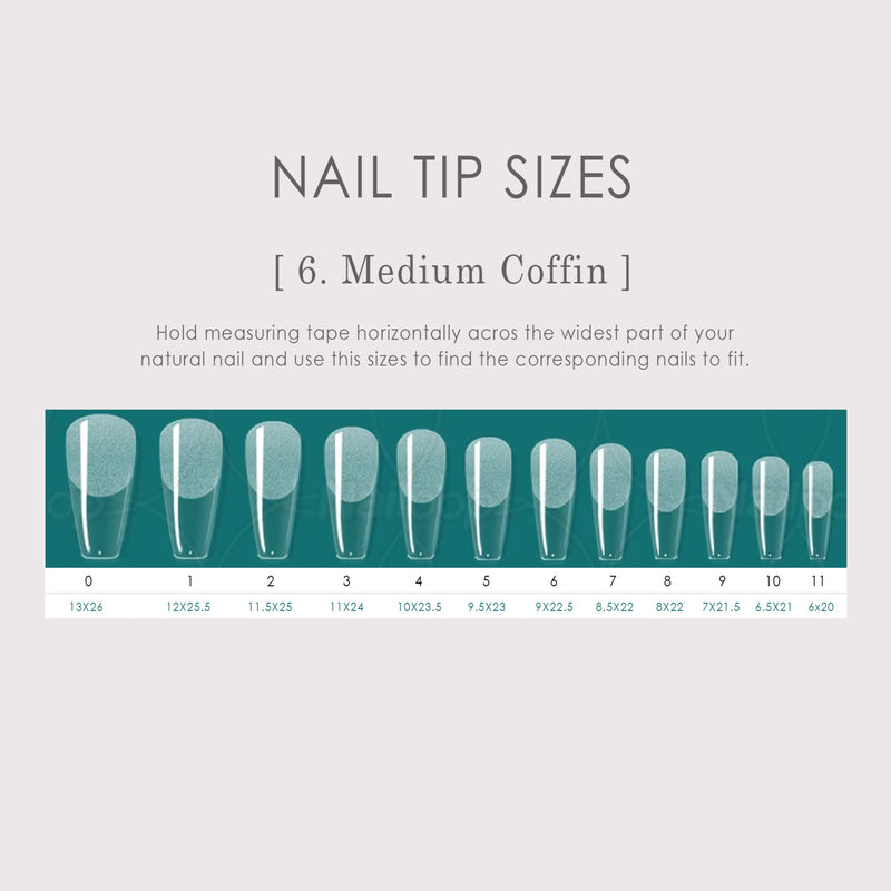 How to order Press-On Nails (Sizing & Shapes guide)