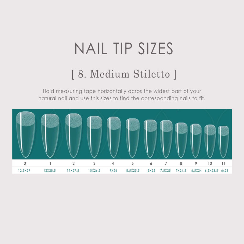 How to order Press-On Nails (Sizing & Shapes guide)